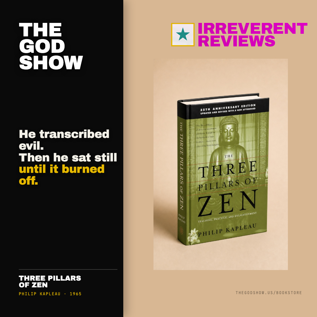 The Three Pillars of Zen — Irreverent Reviews card